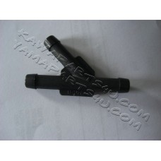 y fitting plastic black (for jets) [64-0047]